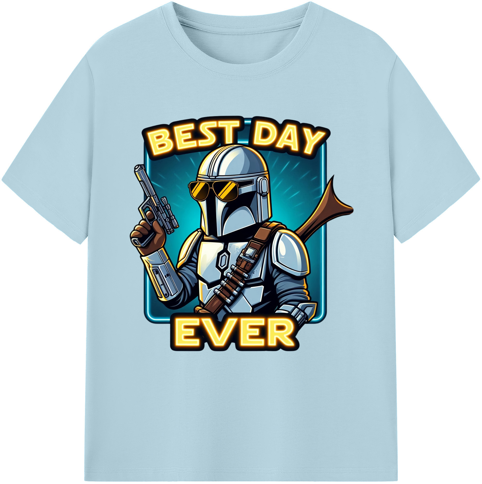 （画像用） スター・ウォーズ Star Wars 綿100％半袖Tシャツ（フロントプリント）